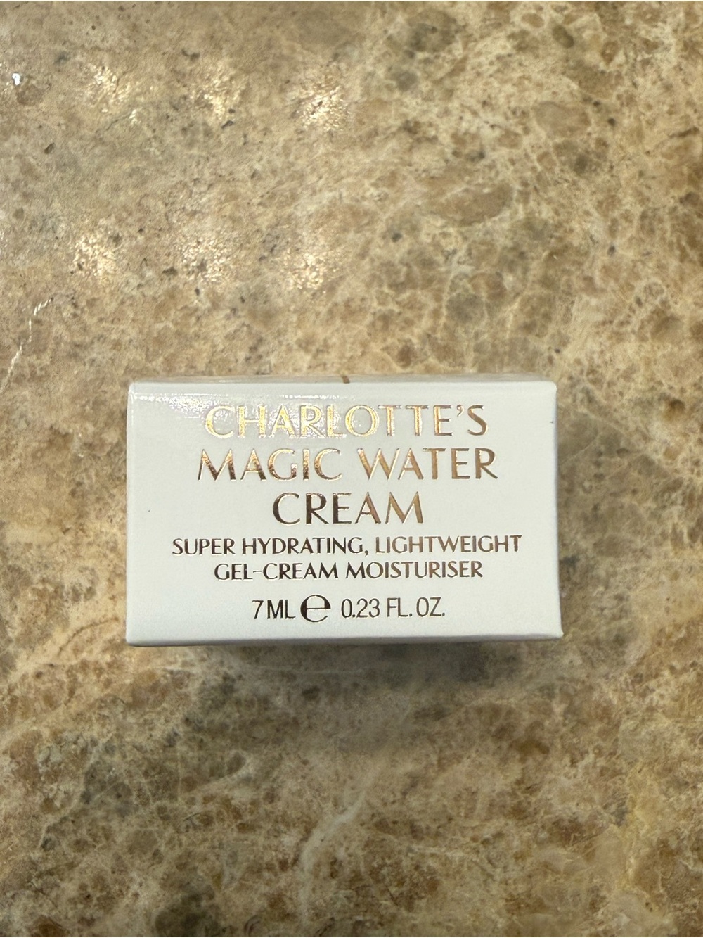 Charlotte Tilbury Magic Water Cream - White and Gold Box